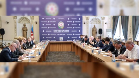Gürcüstanlı qubernator Diasporla İş üzrə Dövlət Komitəsində olub