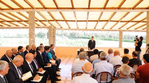 Naftalanda səyyar qəbul keçirilib