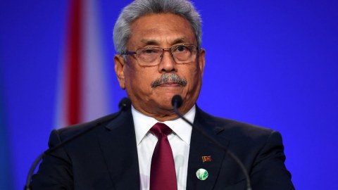 Şri-Lanka Prezidenti Sinqapurdan istefa ərizəsi göndərdi