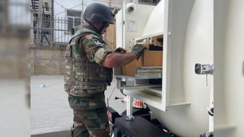 Bakıda hərbi sursat tapıldı