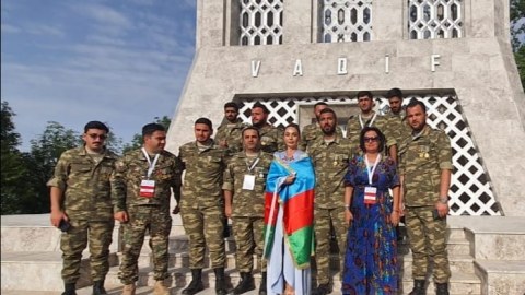 “Vaqif poeziya günləri”ndə qazilərin şeirləri səsləndirilib