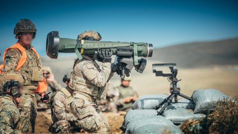 Gürcüstan ordusu “Javelin”lərlə təlim keçirdi