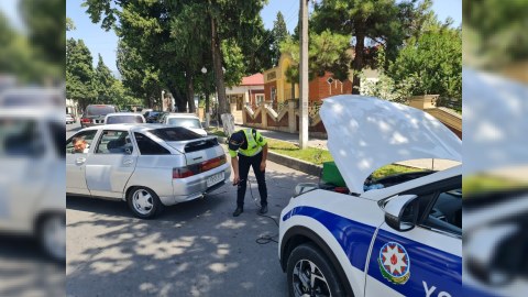 Havanı çirkləndirən sürücülər cərimələndi