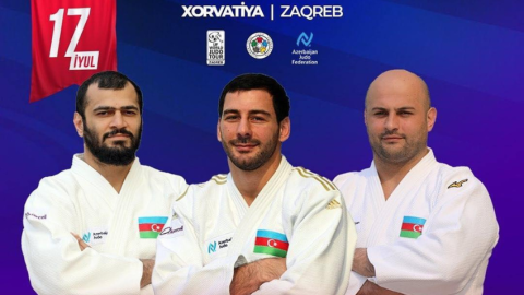 3 cüdoçumuz mübarizəyə başlayır