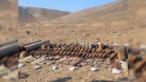 845 mindən çox mina və hərbi sursat zərərsizləşdirilib