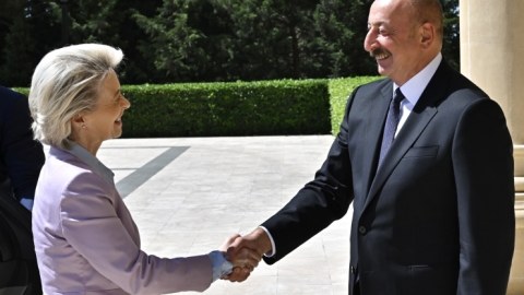 İlham Əliyev Avropa Komissiyasının Prezidenti ilə GÖRÜŞDÜ