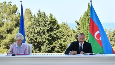 Azərbaycan Avropa İttifaqı ilə memorandum İMZALADI