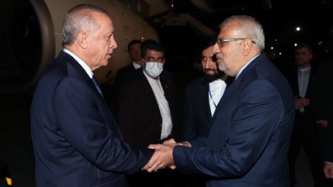 Ərdoğan İrana səfər etdi