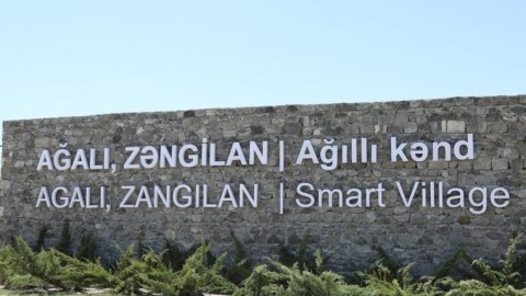 Ağalıda yaşayış üçün bütün infrastruktur tam hazırdır
