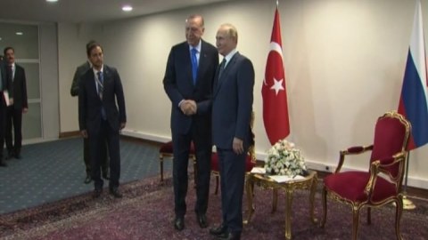 Ərdoğan və Putin arasında görüş BAŞLADI