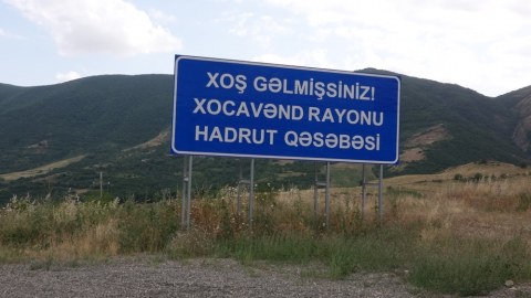 Hadrutda baş verən yanğın söndürüldü 