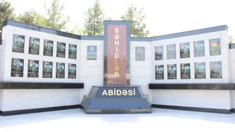 Xan Qərvənddə Şəhidlər Abidəsinin açılışı olub