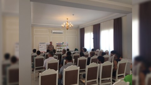 Ağalıya köçənlərə təlim keçirilir