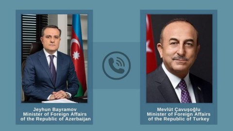 Ceyhun Bayramov Çavuşoğlu ilə telefonla DANIŞDI