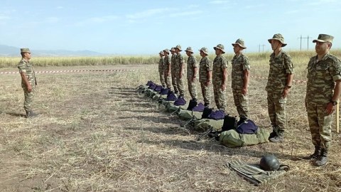 Azərbaycan və Türkiyə minaaxtaranları birgə məşğələlər keçir