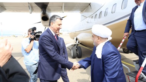 Şeyx Gürcüstanda səfərdədir