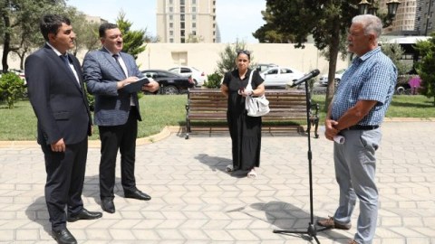 "Açıq mikrofon" Xətaidə quruldu - FOTOLAR