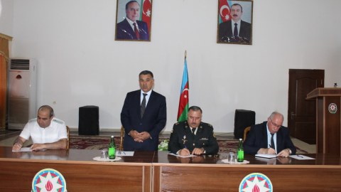 Xocavənd qəsəbəsində sakinlərlə səyyar qəbul keçirilib