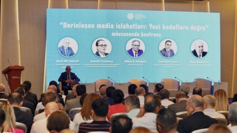 Media islahatları ilə bağlı konfrans - FOTOLAR