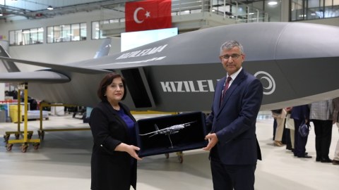 Sahibə Qafarova "Baykar" şirkətini ziyarət etdi - FOTOLAR