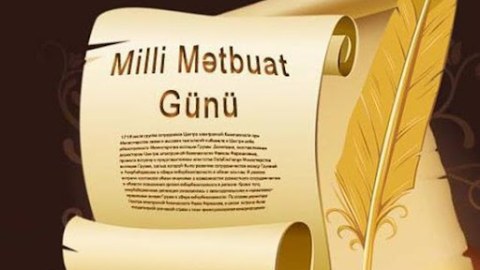 Azərbaycanda Milli Mətbuat Günüdür 