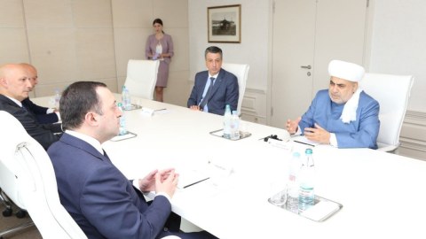 Şeyx Gürcüstanın Baş naziri ilə görüşdü