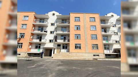 Beyləqanda şəhid ailələrinə yeni mənzillər verildi