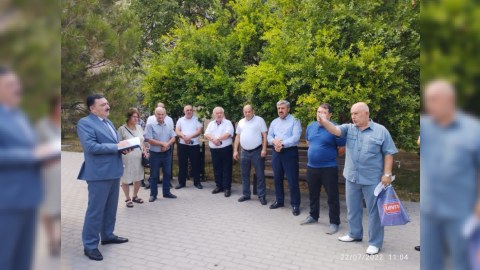 “Açıq mikrofon”da sahibkarların problemləri dinlənildi - FOTO