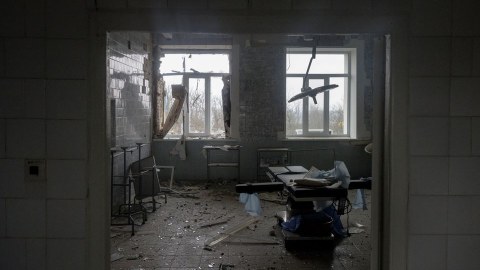 Ukraynada 18 tibb işçisi həlak olub