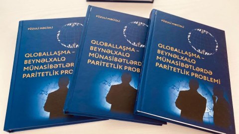 Beynəlxalq münasibətlərlə bağlı yeni kitab çıxdı