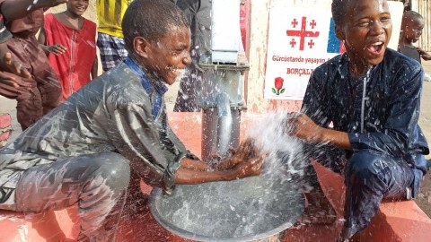 Afrikada yeni su quyusuna Borçalı adı verilib - VİDEO