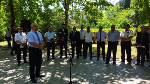 Şabranlılar "Açıq mikrofon" qarşısında - FOTOLAR