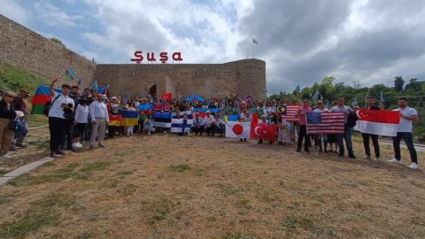 Diaspor nümayəndələrinin Şuşa səfəri başa çatdı