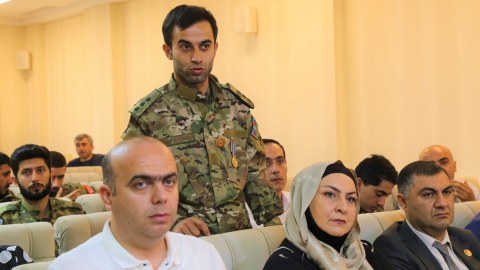 Şəhid ailələri və qazilər üçün hüquqi dinləmə keçirilib