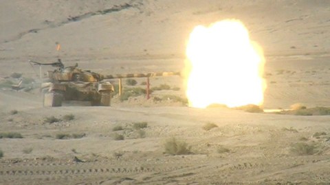 Tank heyətlərinin peşəkarlığı artırılır - VİDEO