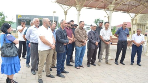"Açıq mikrofon"da qazilər də iştirak etdi - FOTO