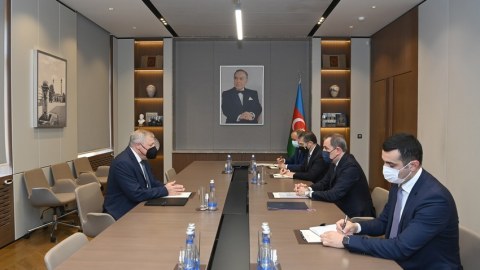 Ceyhun Bayramov yeni səfiri qəbul etdi 