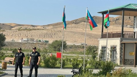 Ağalıda polis məntəqəsi yaradıldı - FOTO
