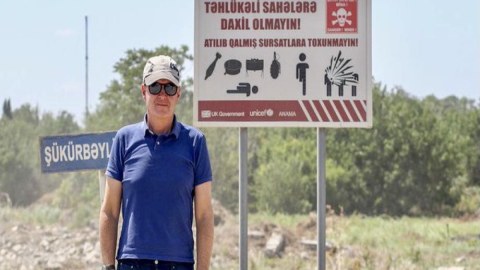 Britaniya səfiri Füzulinin Şükürbəyli kəndində