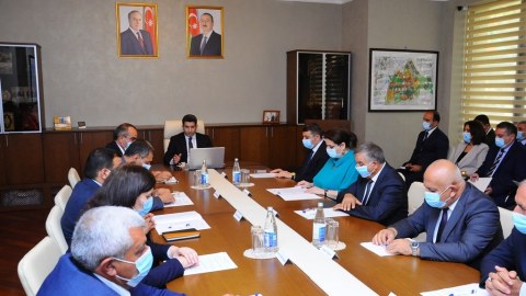 Naftalanda hesabat yığıncağı keçirilib