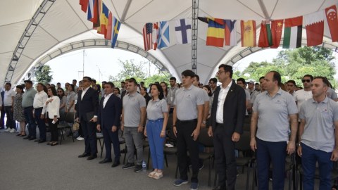 Diaspor Gənclərinin Yay Düşərgəsinin açılışından FOTOLAR