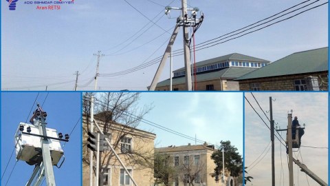 “Azərişıq” bütün regionlarda yenidənqurma işləri aparır - VİDEO