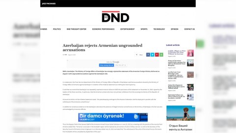 Pakistan mətbuatı Ermənistanı ifşa etdi