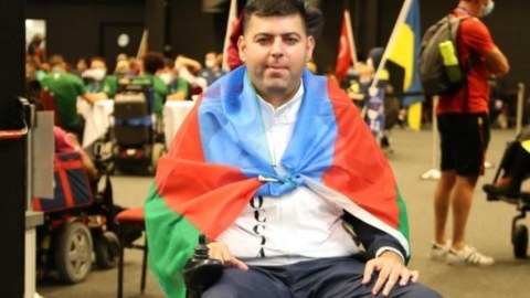 Paralimpiyaçımız qızıl medal qazandı