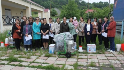 Qadın fermerlərə dəstək davam etdirilir  - FOTOLAR