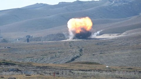 Hərbçimiz minaya düşərək HƏLAK OLDU