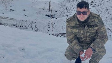 Kəlbəcərdə həlak olan zabitimizin FOTOSU