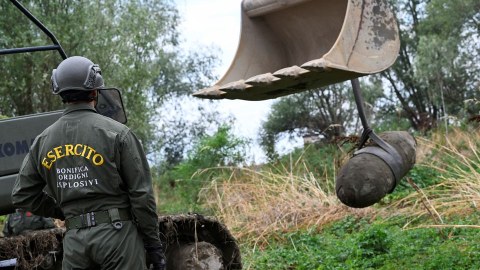 İkinci Dünya müharibəsindən qalan bomba aşkarlandı
