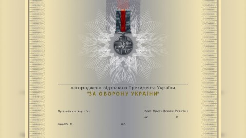 Zelenski döyüşçüləri bu medalla təltif edəcək