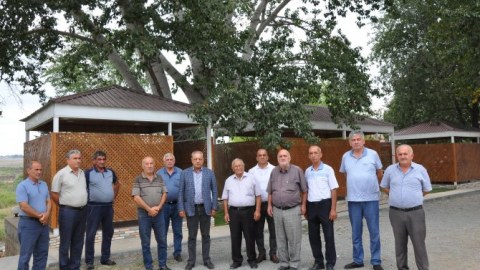 Turan qəsəbəsində seçicilərlə görüş - FOTO